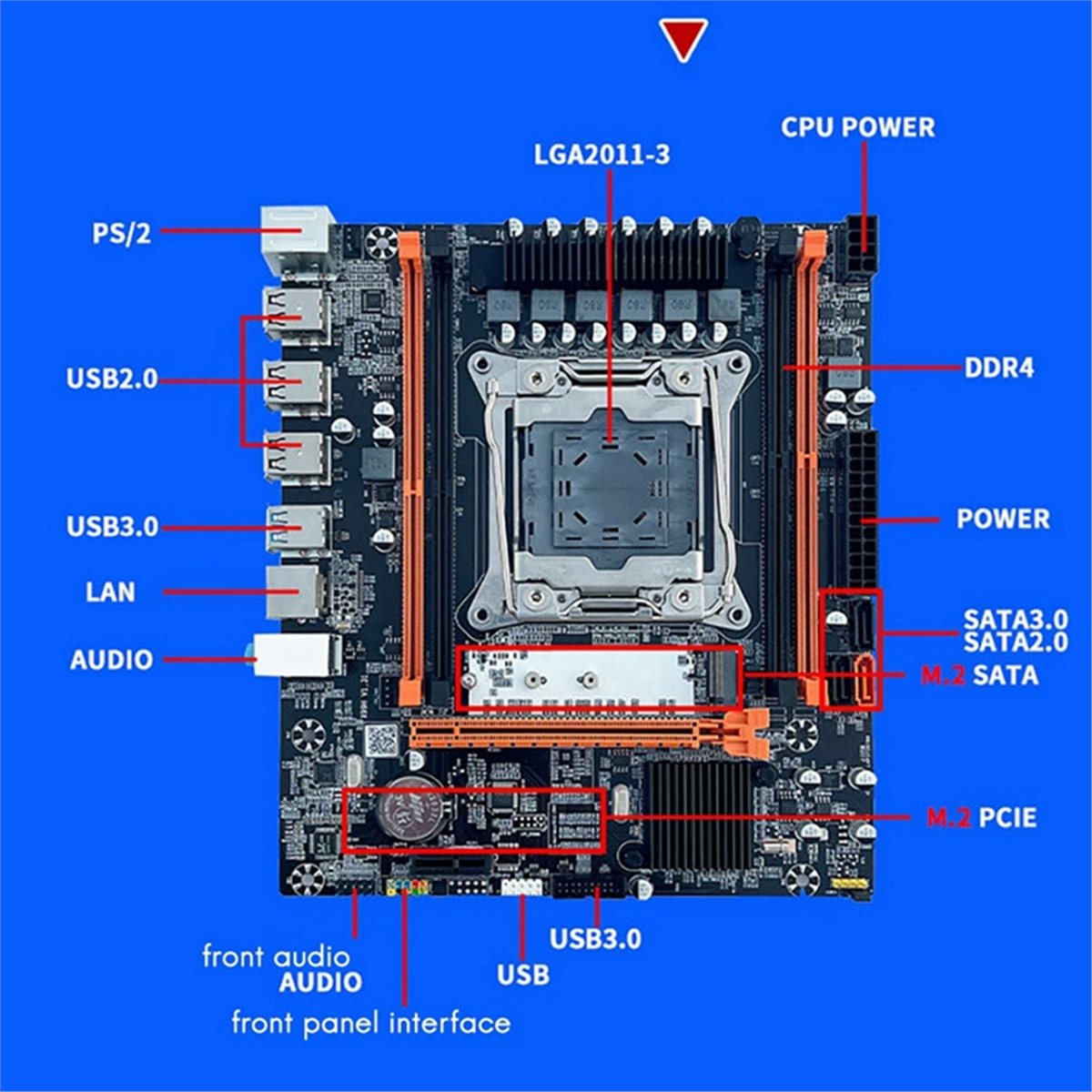 Ddr4 Desktop Ram - [AC18 Dijital]/X99H Masaüstü Anakart + E5