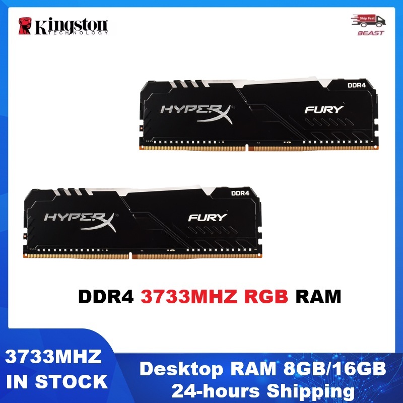 Sodimm Ddr4 - HYPERX FURY DDR4 Masaüstü Bellek RGB