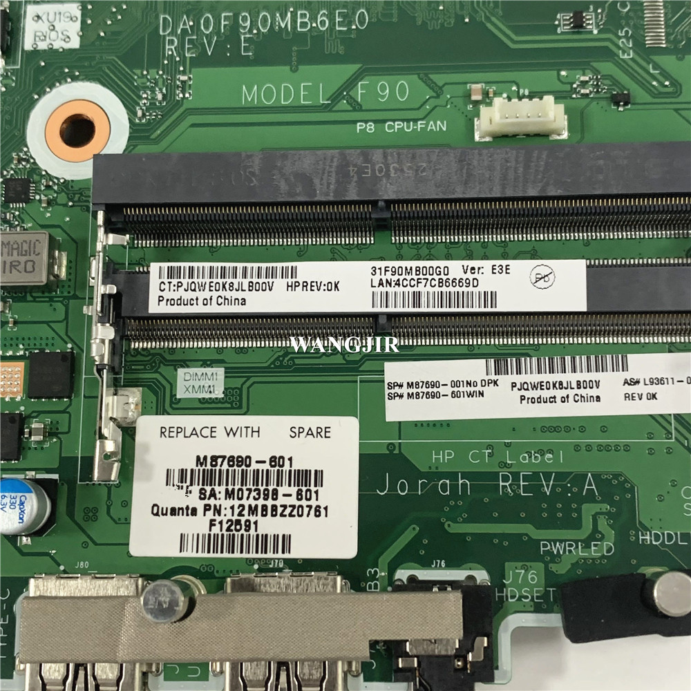 F90, HP 260 G4 anakartı için,  - Ddr4 16Gb incelemesi ve fiyatı