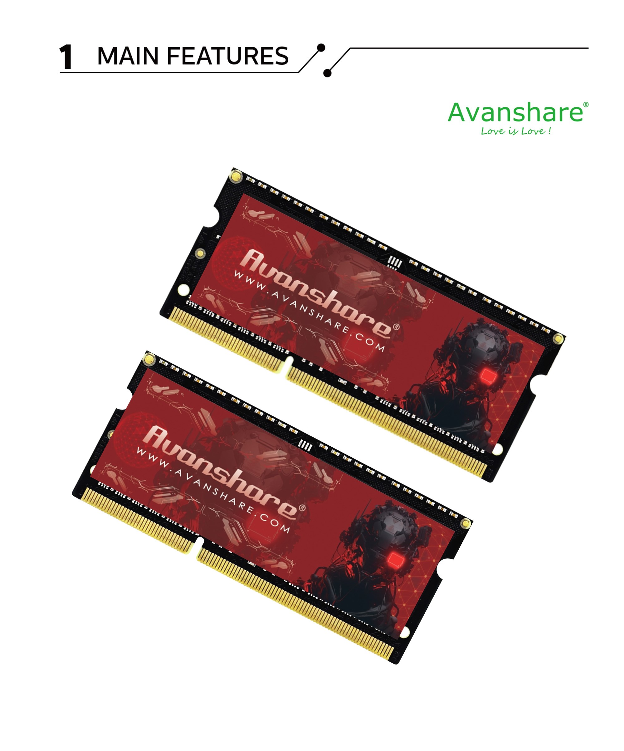 Avanshare Ram Bellek DDR5 DDR4 - Sodimm Ddr4 incelemesi ve fiyatı
