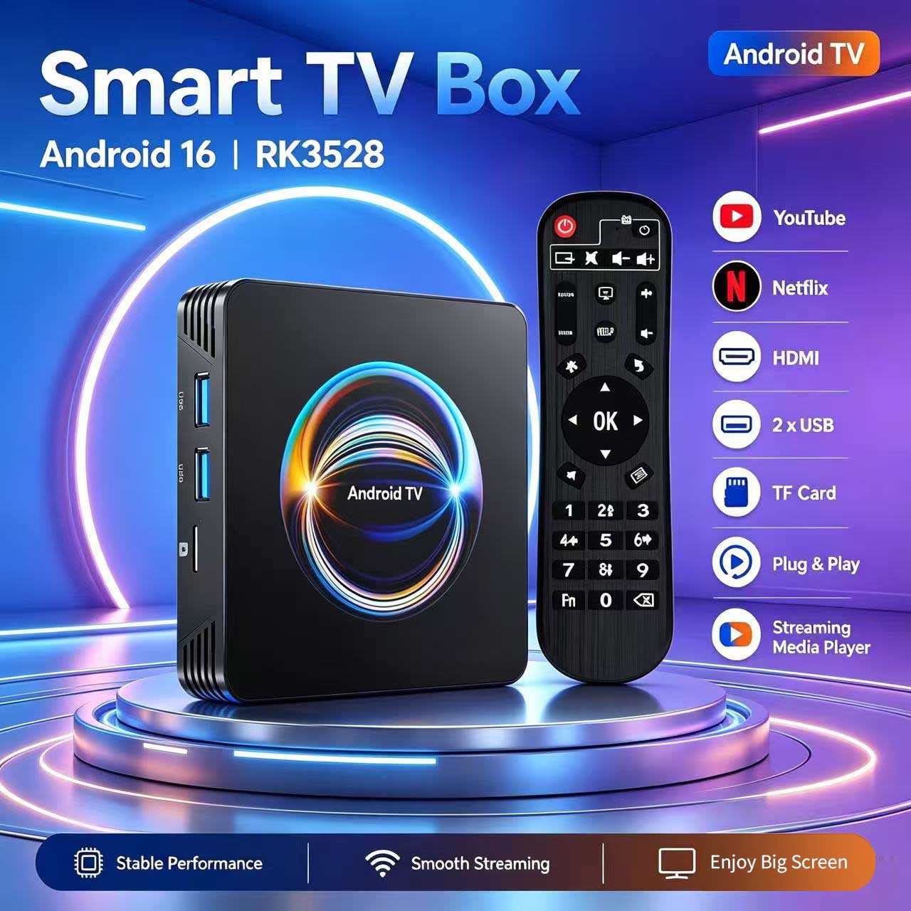 Android 16 X66 TV Kutusu RK352 - Ddr3 8Gb incelemesi ve fiyatı