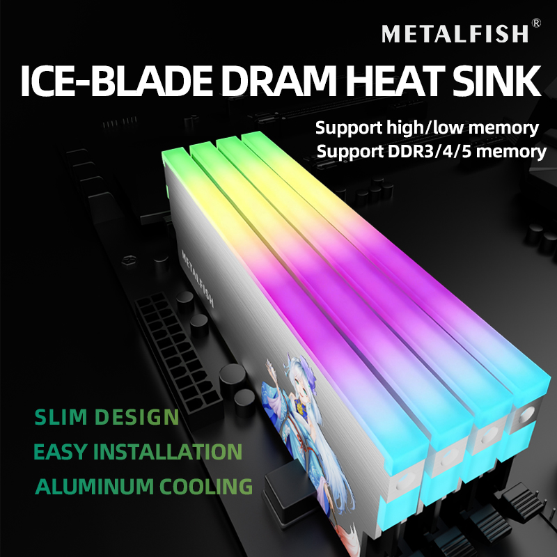 METALFISH DRAM Soğutucu 5 V-3P - Ddr4 8Gb incelemesi ve fiyatı